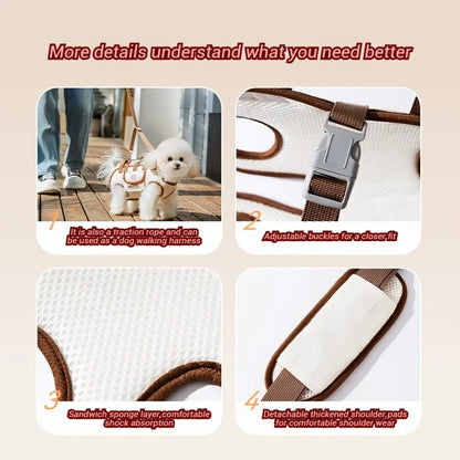 Sac de Transport Réglable pour Chien et Chat