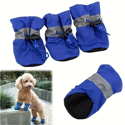 Bottes Imperméables Semelle Souple pour Chien et Chat