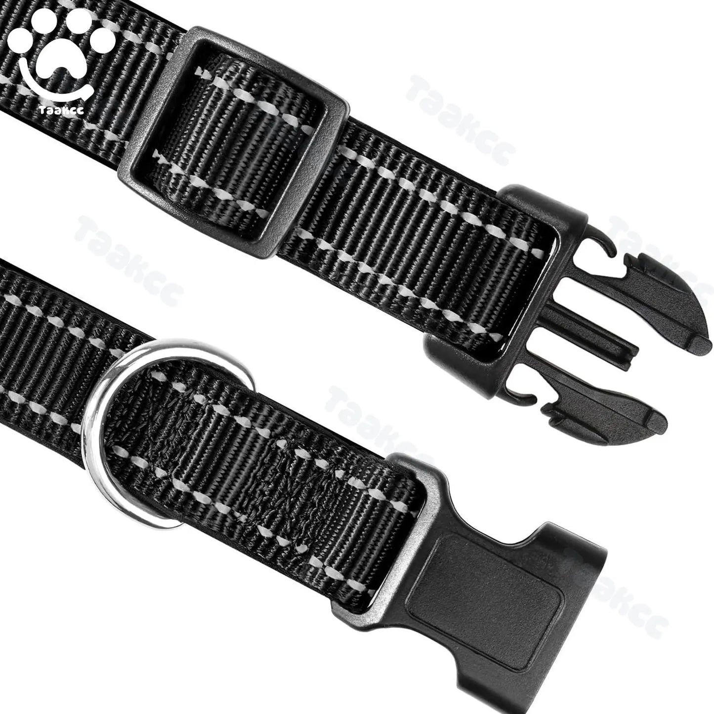 Collier Réfléchissant Personnalisé et Rembourré
