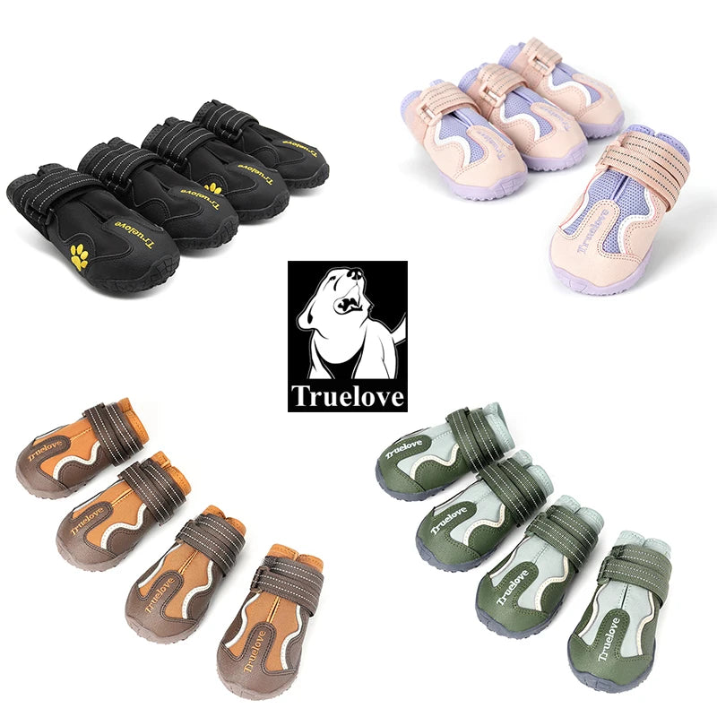 Bottes d'Hiver Imperméables Réfléchissantes Grand Chien