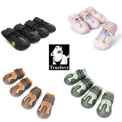 Bottes d'Hiver Imperméables Réfléchissantes Grand Chien