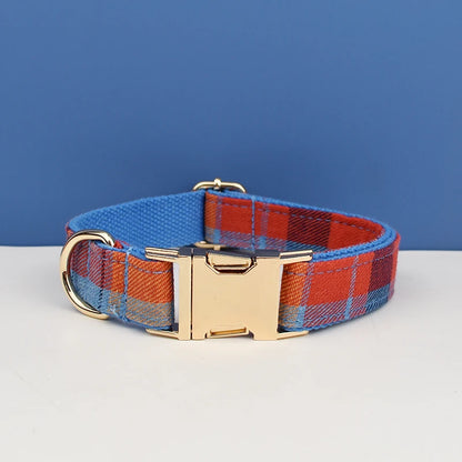 Collier Écossais avec Nœud Papillon pour Chien