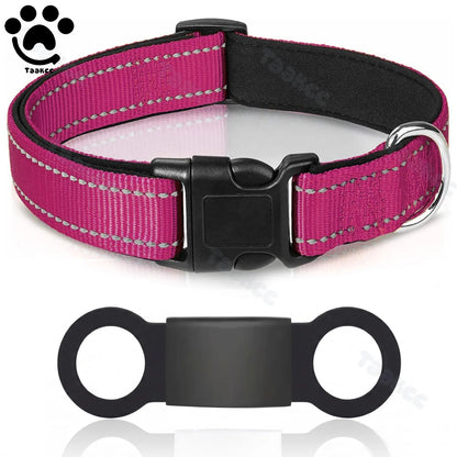 Collier Personnalisé Rembourré Réfléchissant Gravure Offerte