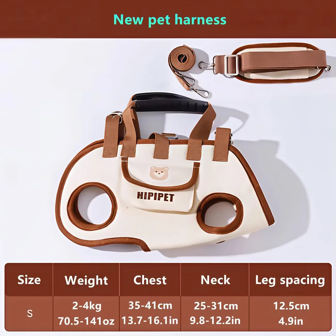 Sac de Transport Réglable pour Chien et Chat