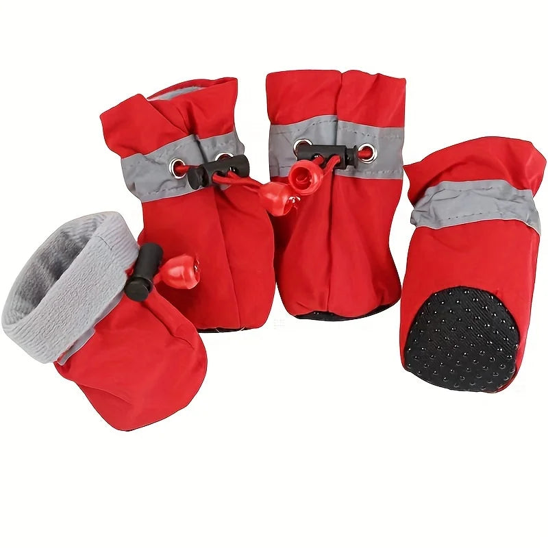 Bottes Imperméables Semelle Souple pour Chien et Chat