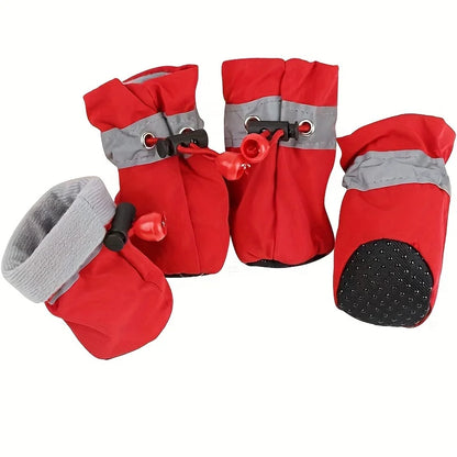 Bottes Imperméables Semelle Souple pour Chien et Chat