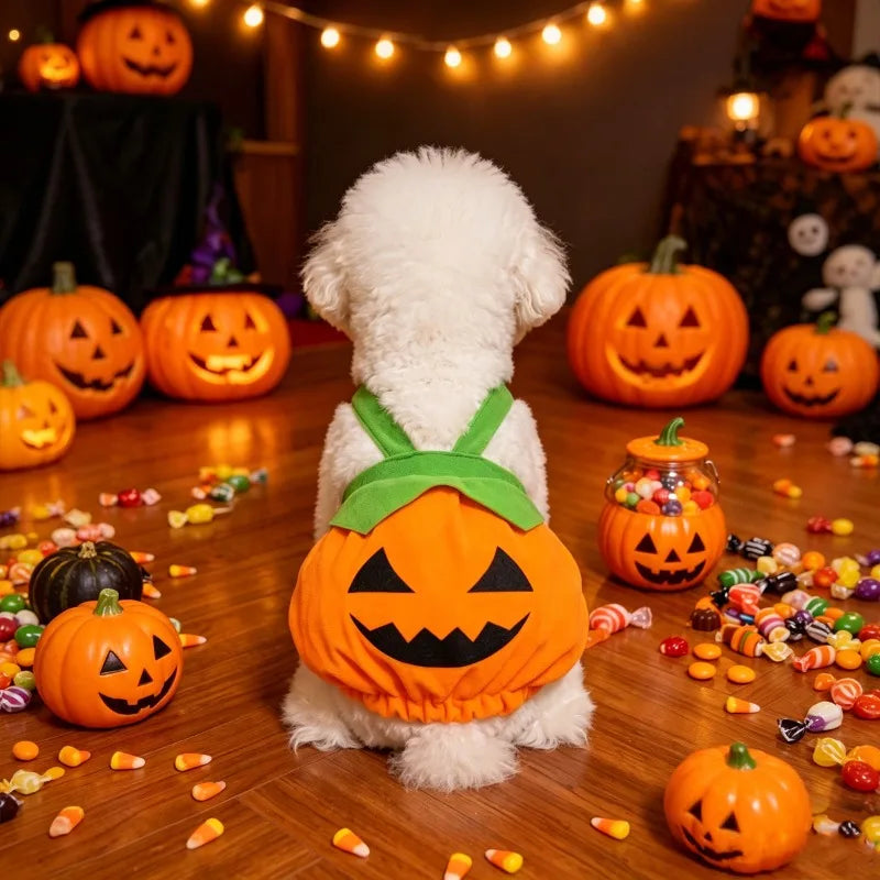 Déguisement Citrouille pour Petit Chien