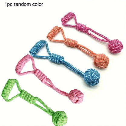 Corde à Tirer avec Balle pour Chien