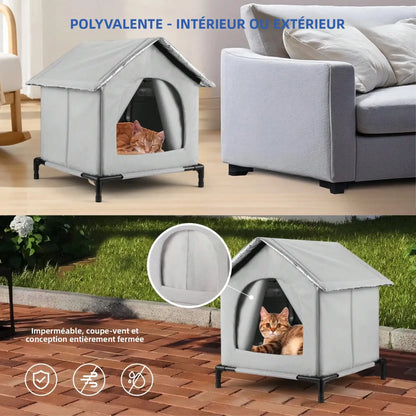 Maison Isolée Toutes Saisons pour Chat