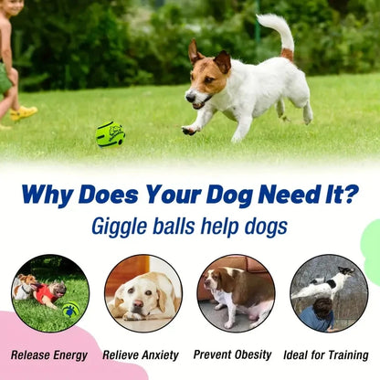 Balle Rieuse Interactive pour Chien