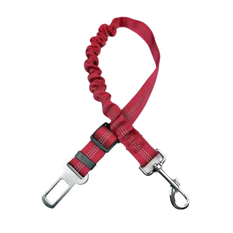Ceinture de Sécurité Amortie Réfléchissante pour Chien