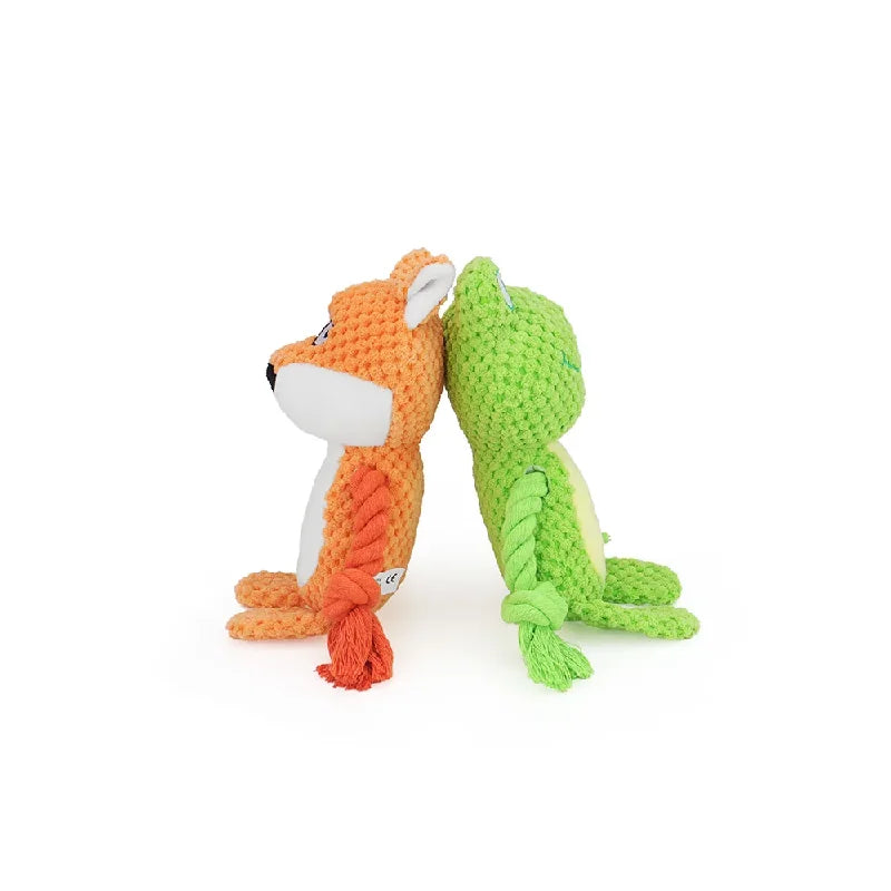 Jouet Corde Peluche Sonore pour Chien