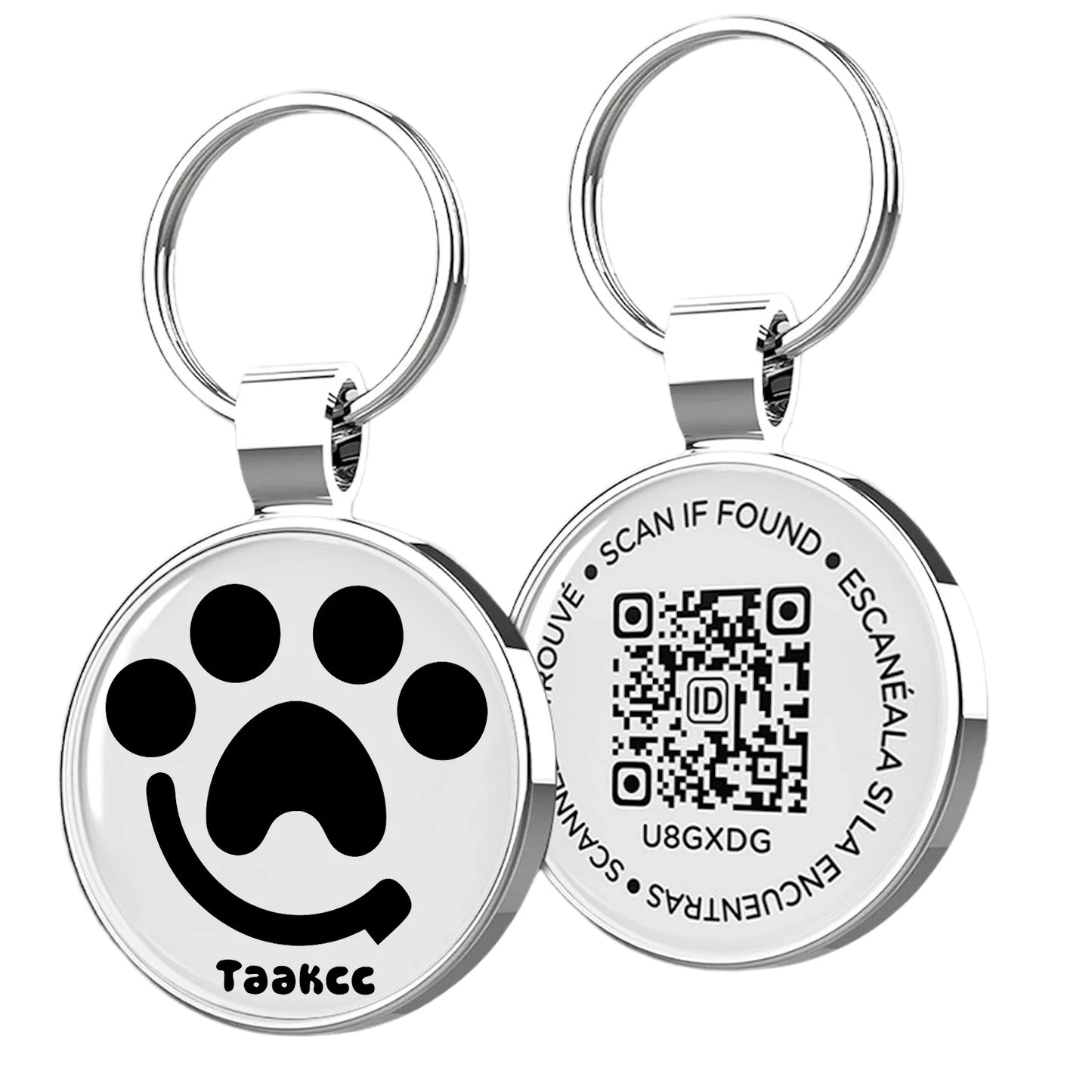 Médaille QR Code pour Chien avec Alertes en Temps Réel
