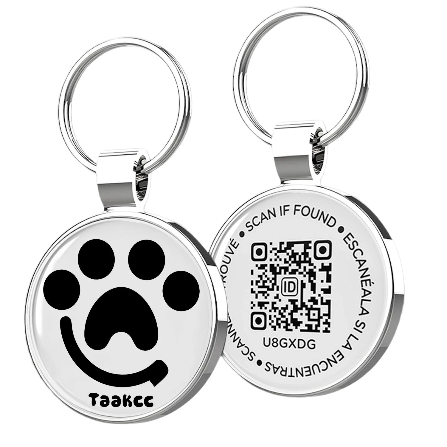 Médaille QR Code pour Chien avec Alertes en Temps Réel