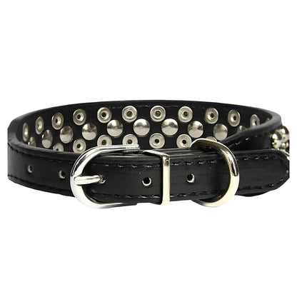 Collier Large Style Clouté pour Grand Chien
