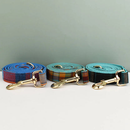 Collier Écossais avec Nœud Papillon pour Chien