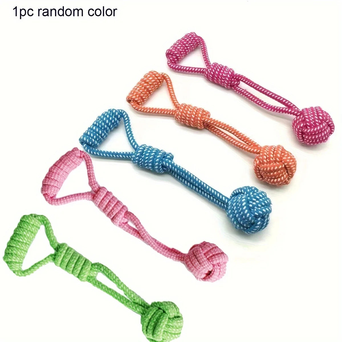 Corde à Tirer avec Balle pour Chien