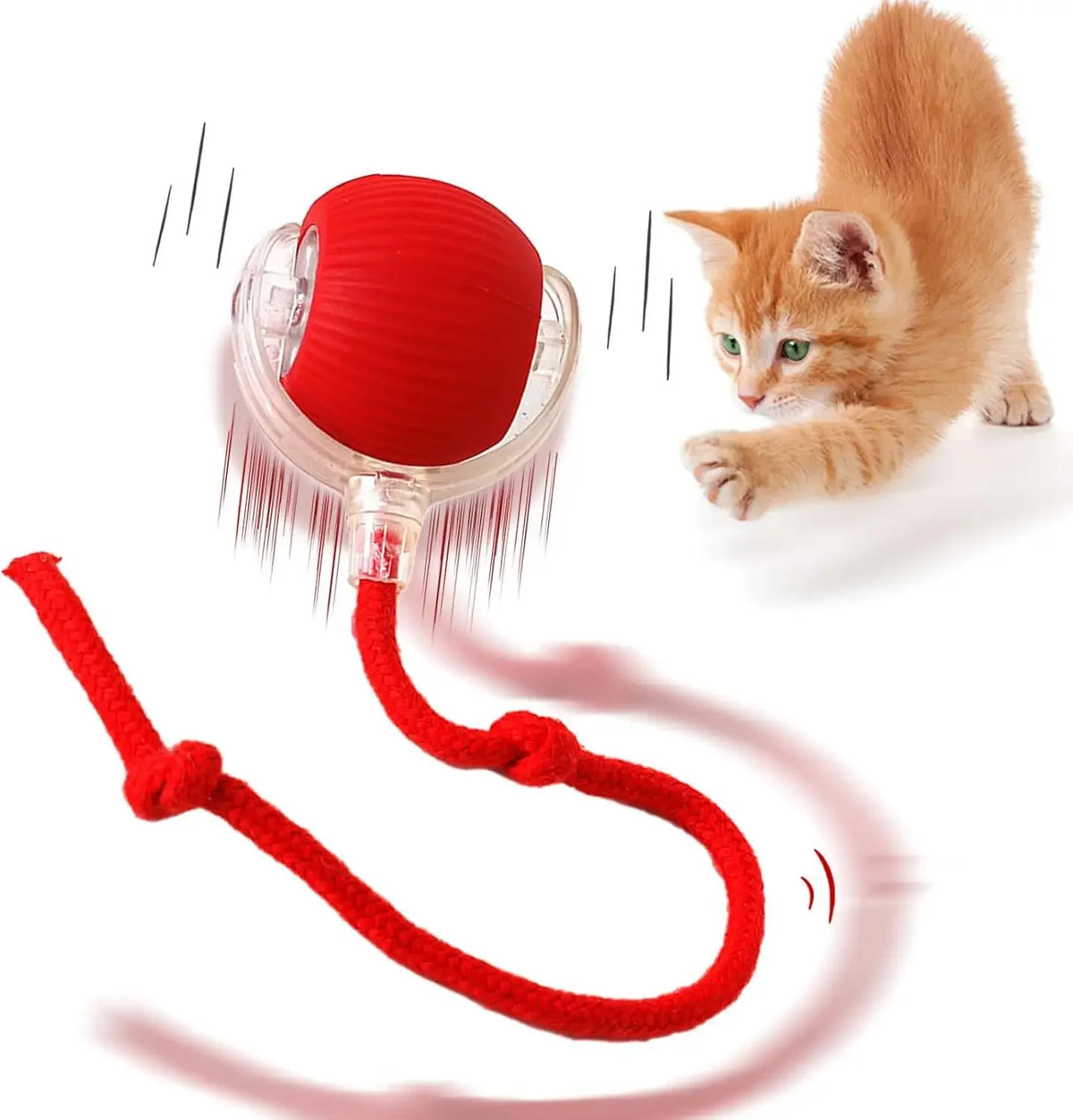 Balle Roulante Automatique pour Chat