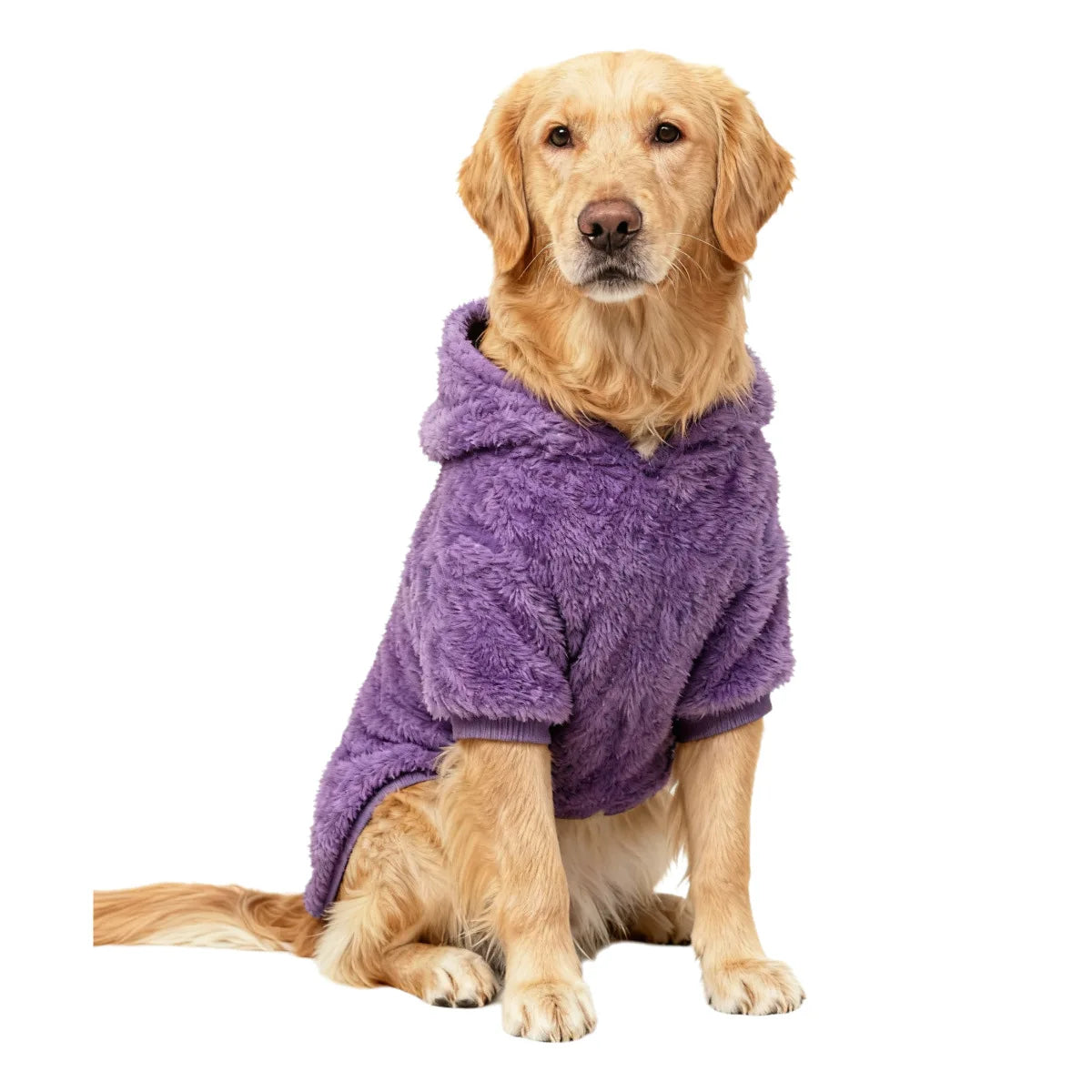Doudoune à Capuche Polaire pour Grand Chien
