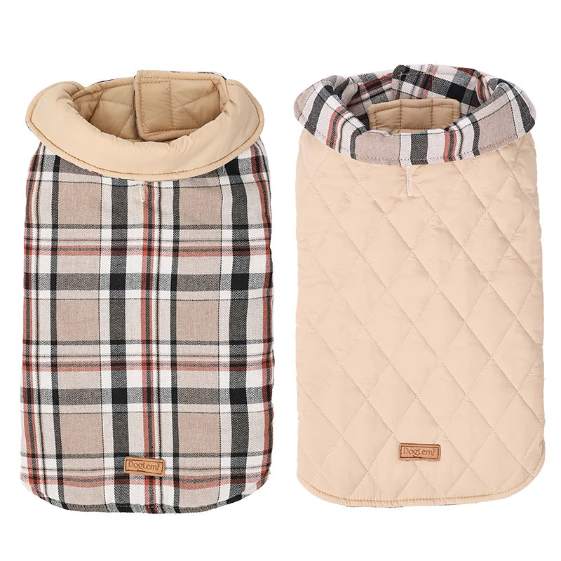Manteau Réversible Imperméable pour Chien