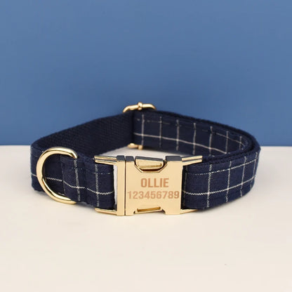 Collier Écossais avec Nœud Papillon pour Chien