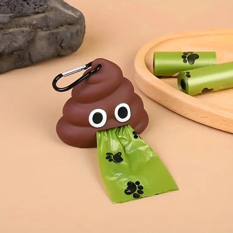 Distributeur Silicone de Sacs avec Mousqueton