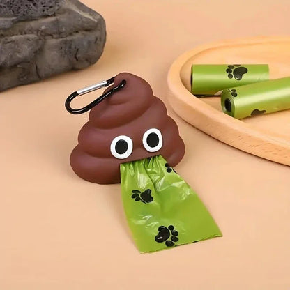 Distributeur Silicone de Sacs avec Mousqueton