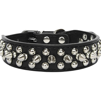 Collier Large Style Clouté pour Grand Chien