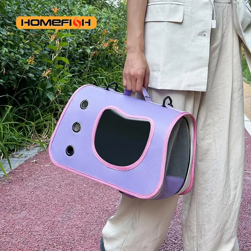 Sac de Transport Respirant pour Chien et Chat