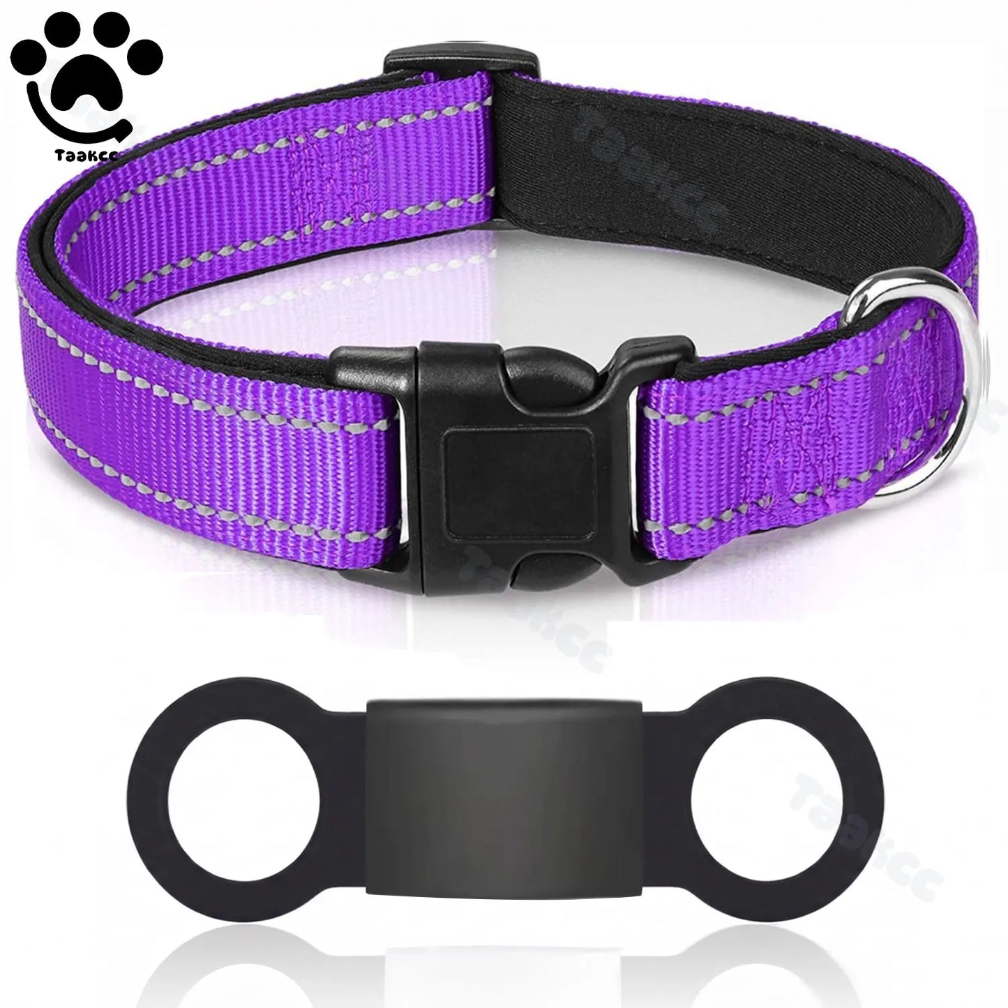 Collier Réfléchissant Personnalisé et Rembourré