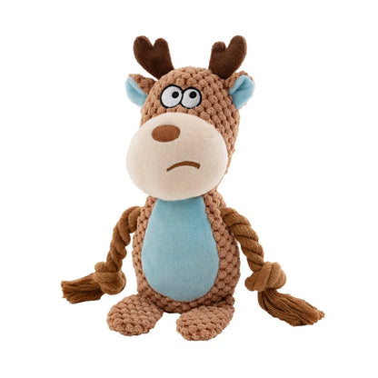Jouet Corde Peluche Sonore pour Chien