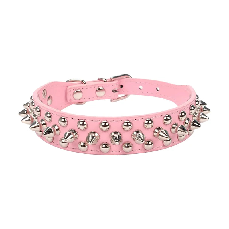 Collier Large Style Clouté pour Grand Chien