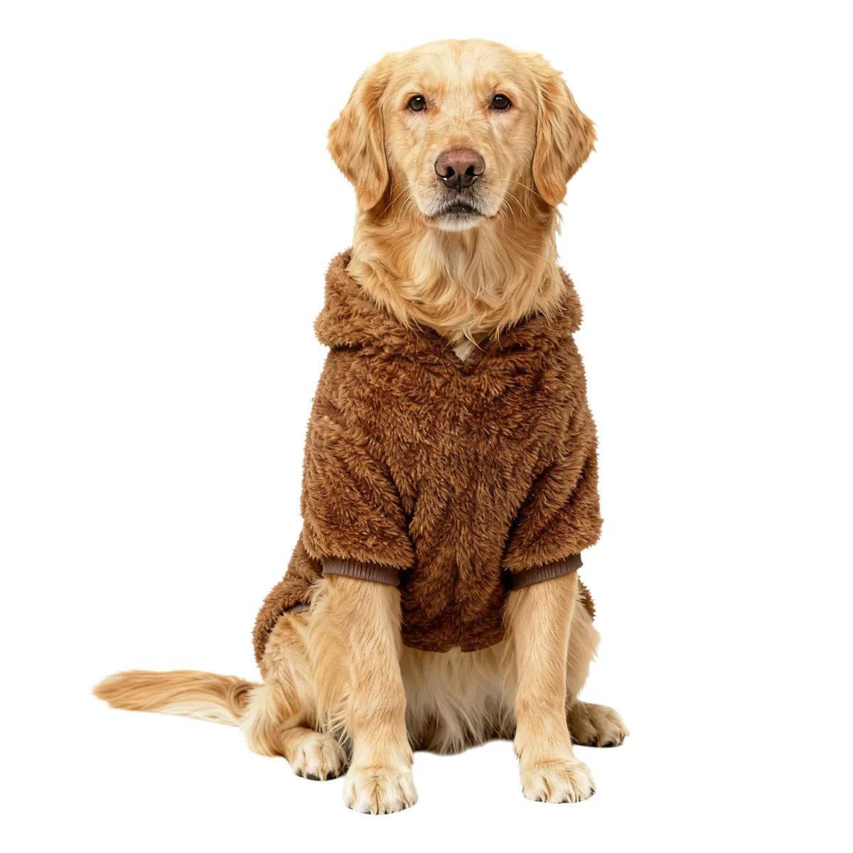 Doudoune à Capuche Polaire pour Grand Chien