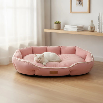 Canapé confortable pour chien et chat - vue de biais