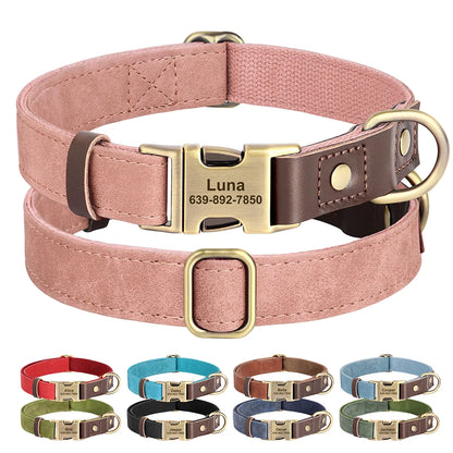 Collier personnalisé pour chien – vue packshot sur fond ivoire