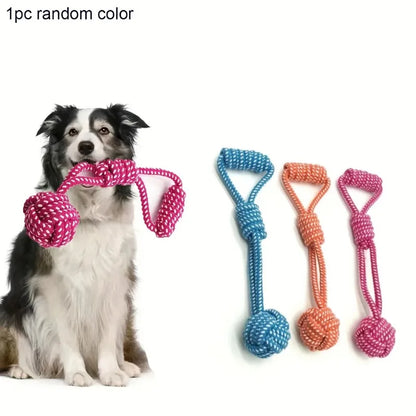 Corde à tirer pour chien – vue packshot sur fond ivoire