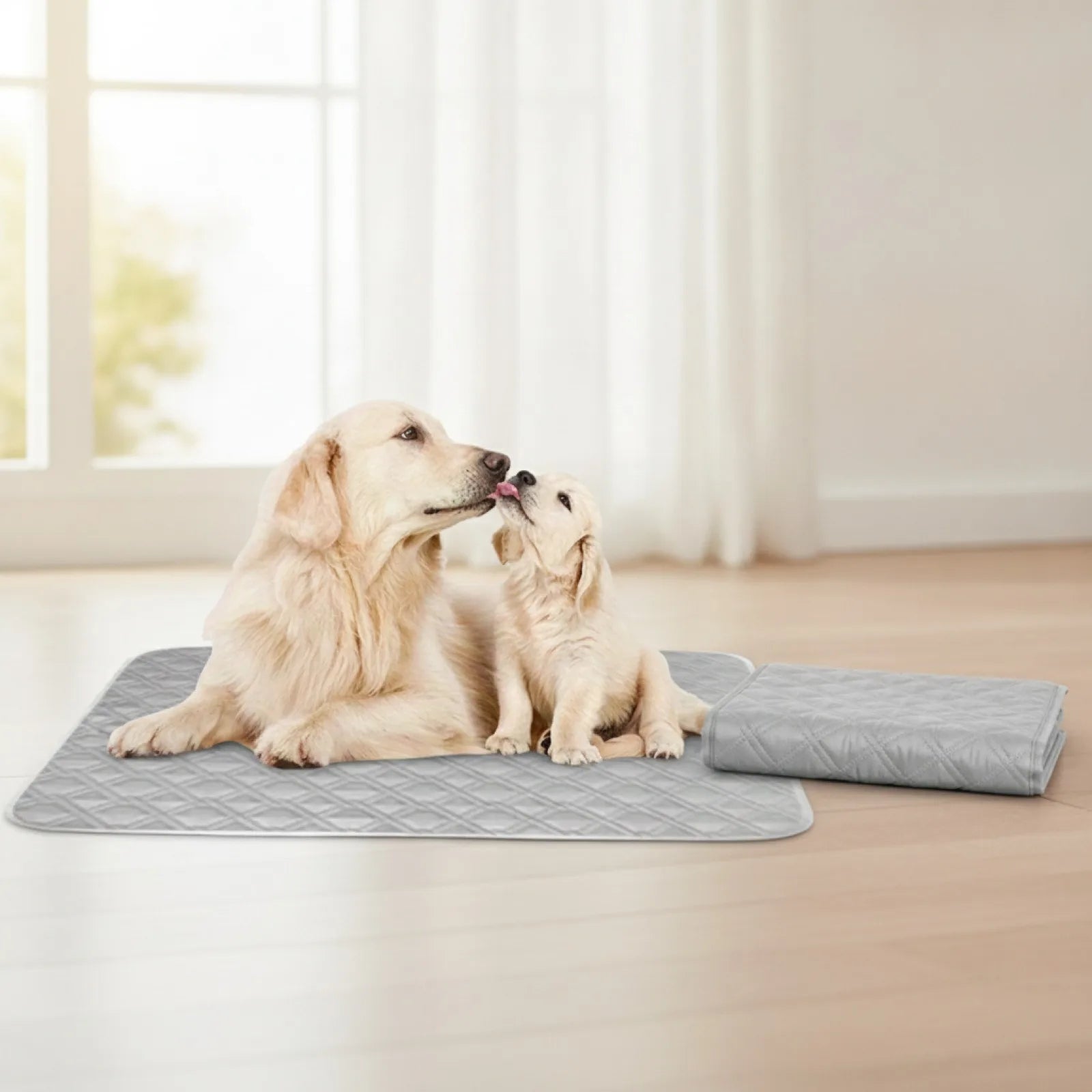 Coussinets lavables pour chien et chat - détail matière