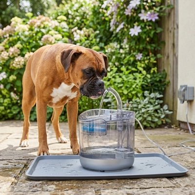 Fontaine a eau Chien | Fraîcheur Continue