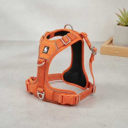 Harnais chien anti-traction confortable