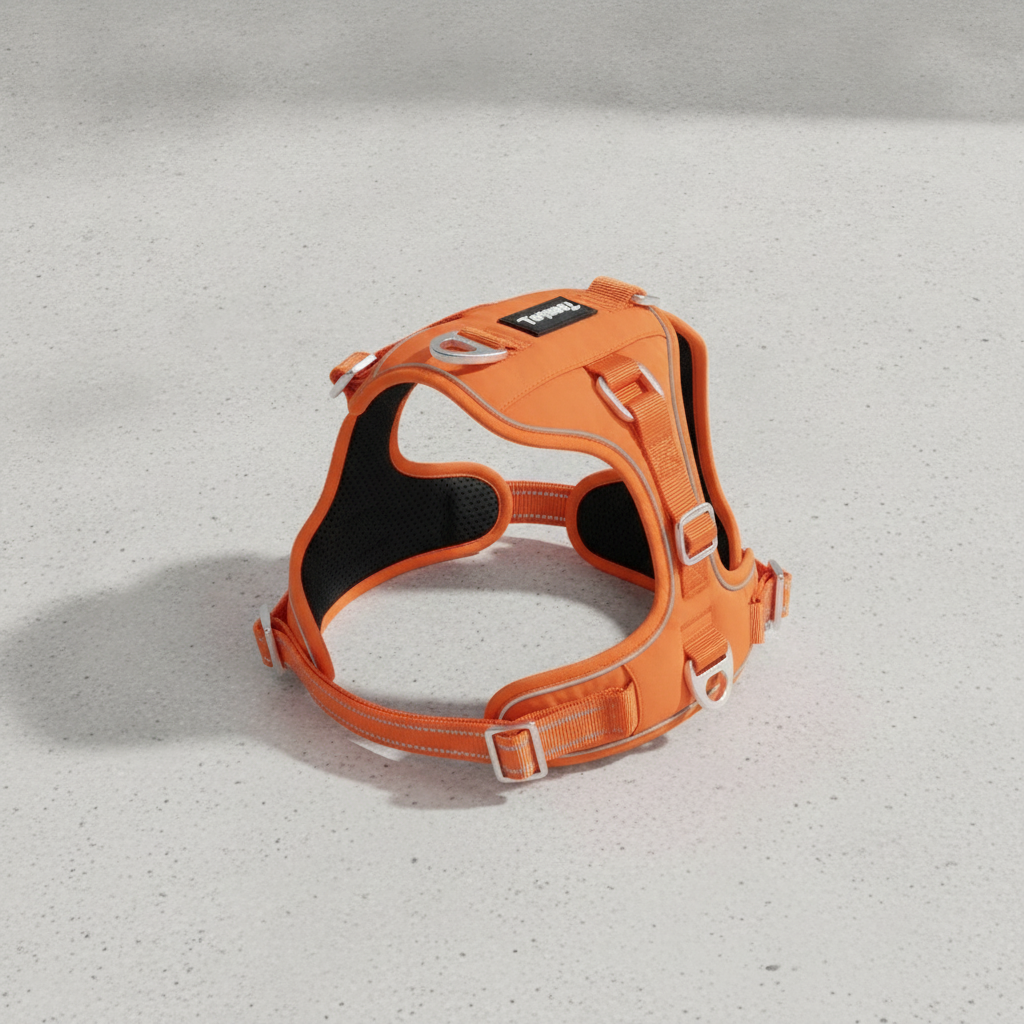 Harnais chien anti-traction confortable