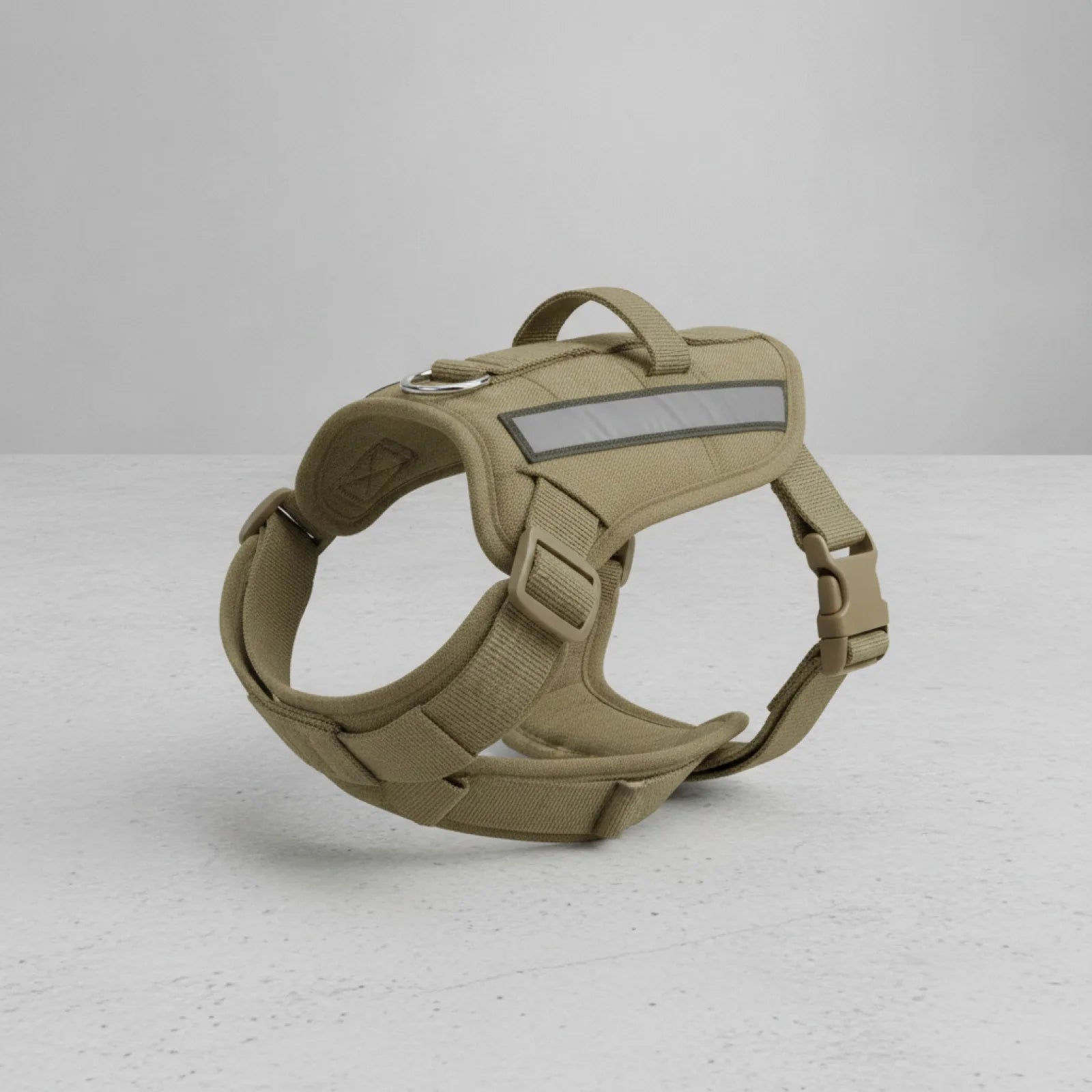 Harnais tactique anti-traction pour grand chien - détail sangles
