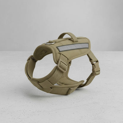 Harnais tactique anti-traction pour grand chien - détail sangles