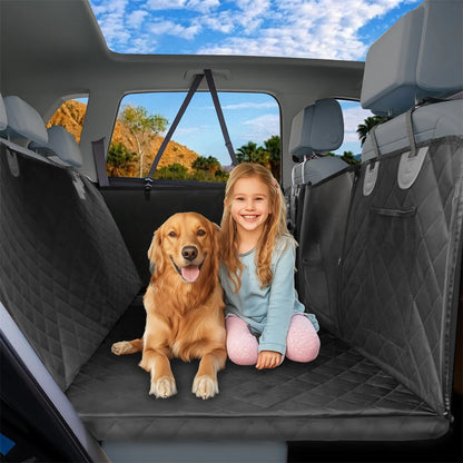 Housse siège auto chien imperméable et anti-rayures - vue de face