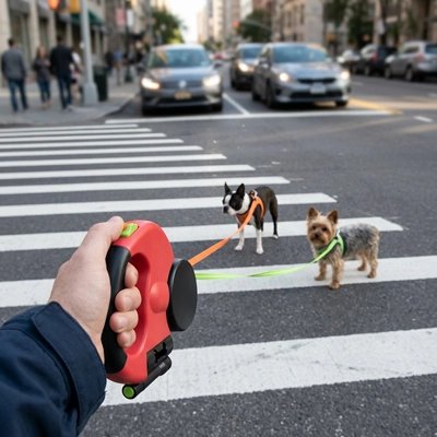 Laisse double pour Chien | Confort et Contrôle