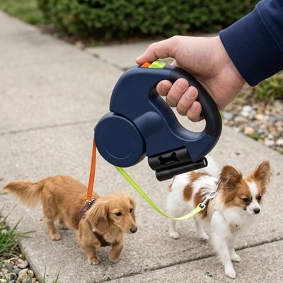 Laisse double pour Chien | Confort et Contrôle