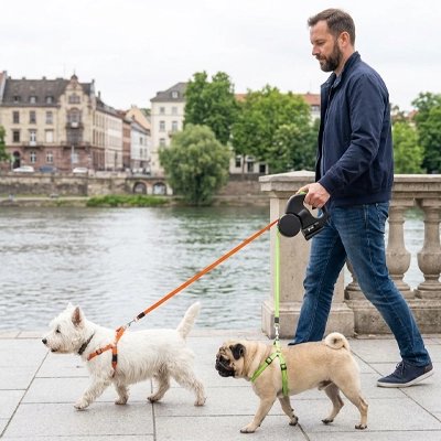 Laisse double pour Chien | Confort et Contrôle