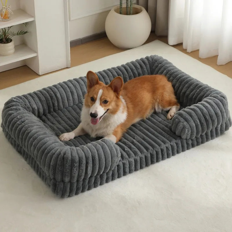 Lit orthopédique mémoire de forme pour chien