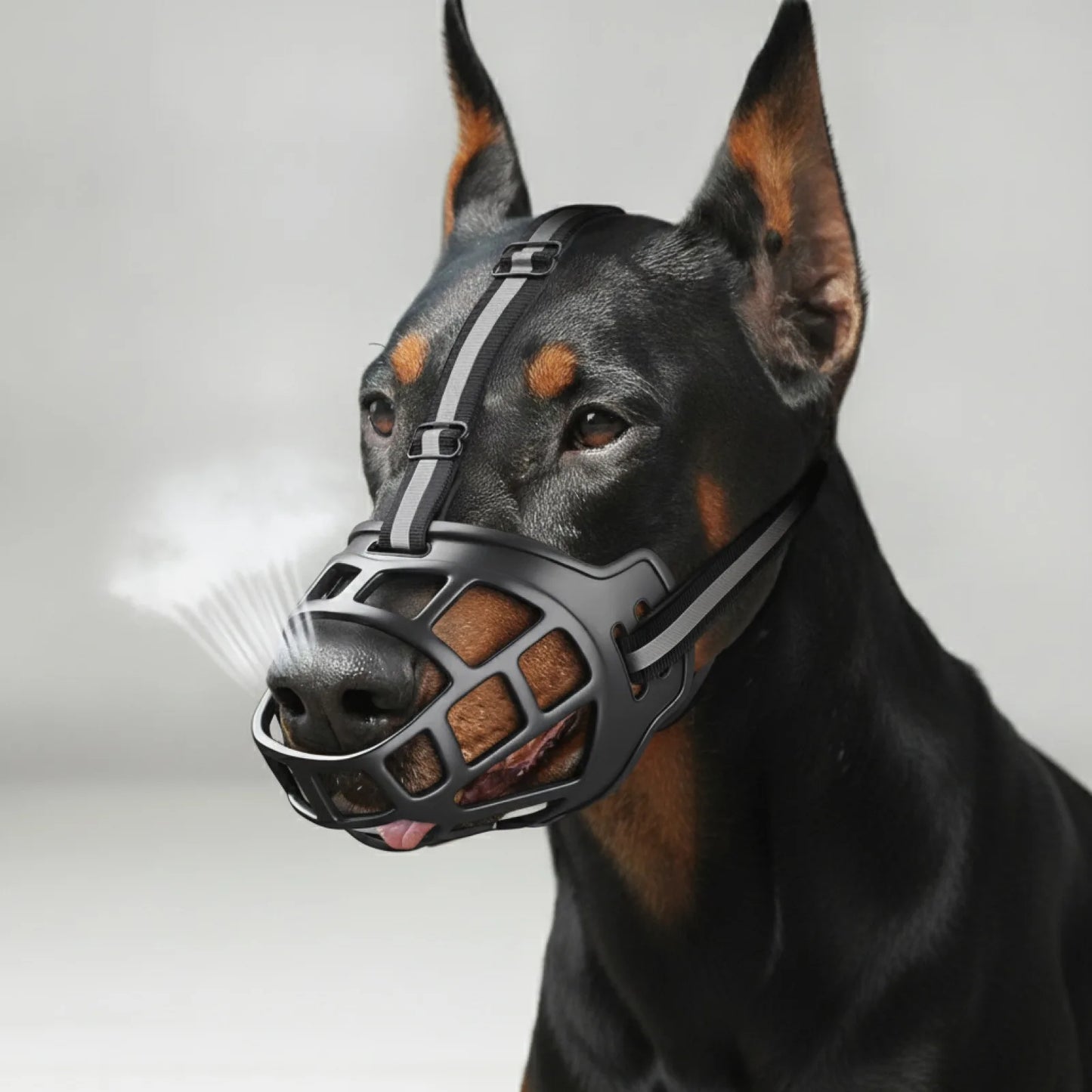 Muselière chien confortable et respirante - détail