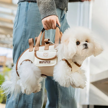 Sac bandoulière pour chien – vue packshot sur fond ivoire