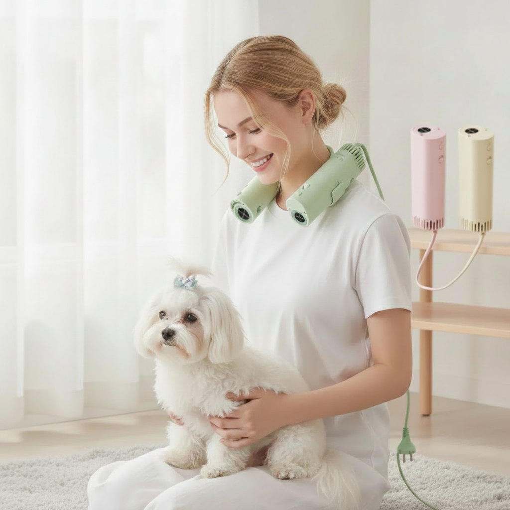 Sèche-Cheveux Mains Libres pour Animaux